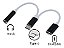 Adaptador Type C 2 in 1 Saída Dupla - Carregador + Fone P2 ZTJ-TPC-02 T-06- Verde - Imagem 2