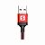 Cabo Magnético  Para Iphone 1M 2.4A Sx-b16i6 - Imagem 3