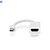 Cabo Adaptador Mini Displayport para HDMI - Branco - Imagem 1