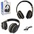 Fone De Ouvido Wireless, Bluetooth E Cabo Knup Kp-462 Com Entrada Sd Card - Imagem 3