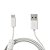 Cabo Usb 2.0 Branco Carga/Dados V8 All In 1 Filtro 1,5Mt 30V 1.5A Ks-u303 - Imagem 2