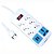Filtro De Linha Com Interruptor, 8 Tomadas, 2 Usb, 1 Tomada Universal XZ MF8208 - Imagem 2