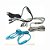 Cabo Usb 3 Em 1 Pmcell Cromo Cb-32 Entrada Micro-Usb, Lightning E Tipo C - Imagem 3