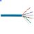 Metro Cabo Rede Cat.6 23AWG 4 Pares UTP/CFTV MK2 VO6 Tecno 1000Mbps 1 Metro - Imagem 4