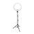 Kit Iluminador Led Ring Light 26,Cm 35w Com Tripé de 1,60 Mt e Suporte Para Celular - Imagem 1
