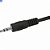 Cabo de Audio P2 Para P10 3Mt It-Blue LE-5513-3M - Imagem 2