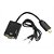 Conversor HDMI Para VGA Cabo 11Cm ECooda EX-2718 Com Audio - Imagem 2