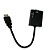 Conversor HDMI Para VGA Cabo 11Cm ECooda EX-2718 Com Audio - Imagem 3