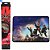 Mouse Pad Gamer Grande KNUP, 420x320mm Superficíe Têxtil Antiderrapante, Borda Costurada - KP-S07 - Imagem 1