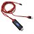 Cabo Hdmi Para Celular Hdtv Iphone 5,5s, 6, 6s, 6 Plus Ipad Para Tv Knup KP-H5900 - Imagem 3