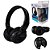 Fone De Ouvido Bluetooth Sd Fm Radio Preto Knup Kp-348 - Imagem 1
