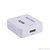 Mini Conversor Hd Video Converter VGA Fêmea Para HDMI Fêmea 1080p Branco SobralTec - Imagem 1