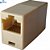 Emenda Rj45 8 vias Simples Reta - Imagem 2