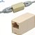 Emenda Rj45 8 vias Simples Reta - Imagem 1