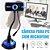 Webcam Pc Zoom Digital 3.85 Com Microfone Usb 2.0 Foco Manual Azul Quadrada - Imagem 4