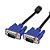 Cabo Vga Com Filtro Para Pc Monitor 1.8 Metros Macho x Macho 80° 30V Honglin - Imagem 2