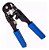 Alicate Crimpador RJ45 RJ12 RJ11 Cortador e Decapador BMAX HT-210C - Imagem 2