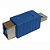 Emenda Adaptador Usb x Usb Impressora Azul Tomate Mhc-5211 - Imagem 1