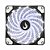 Cooler Fan Rise Mode Wind W1, 120mm LED Branco RW-WN-01-BW - Imagem 1
