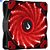 Cooler Fan Rise Mode Wind W1, 120mm LED Vermelho RW-WN-01-BR - Imagem 1