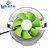 Cooler Alumino Universal Amd e Intel Lga 775 1155 1156 Amd Am2 Am2+ Am3 - Imagem 4