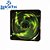 Cooler Fan 12Cm Com 4 Leds 12V 9 Lâminas 1000Rpm Verde Oex Game F10 - Imagem 1
