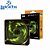 Cooler Fan 12Cm Com 4 Leds 12V 9 Lâminas 1000Rpm Verde Oex Game F10 - Imagem 2