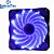 Cooler Fan 12cm Com 16 Leds Azul 12V 0,20A 9 Lâminas 1200Rpm Oex Game F20 - Imagem 1