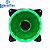 Cooler Fan 12cm Com 15 Leds 12V Hidráulico 1200Rpm Verde Hoopson GT-120A-D - Imagem 1