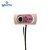 Webcam Pc Camera De Mesa Com Leds e Microfone 480p USB 2.0 Foco Manual 15Mp F-19 - Imagem 3