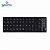 Adesivo Key Sticker Para Notebook Preto Keyboard Layout AC051 - Imagem 1