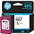 Cartucho HP 667 Colorido Original 3YM78AB Para HP Deskjet 2376 2776 6476 5076 5276 - Imagem 1