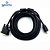 Cabo Hdmi 2.0 Macho Para Dvi 24+1 Macho 2Mt Conectores Dourados FSU SHD02020 - Imagem 1