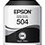 Refil de Tinta Epson Preto 504 Original T504 127ml Para Ecotank L4150 / L4160 / L4260 / L6171 / L6161 Na Caixa - Imagem 5