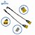 Conector Dc Jack Lenovo IdeaPad 25Cm U330P U430 U430P U530-5938 U530-5939 Com Cabo - Imagem 3
