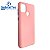 Capa Silicone TPU Reforçado Rosa Botões Em Azul Samsung Galaxy A21s - Imagem 2