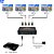 Switch Distribuidor Amplificador Ultra HD 4K UHD Hdmi 1 Entrada e 4 Saídas Uverbon - Imagem 2