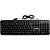 Teclado Slim USB, Design Ergonômico e Confortável, Modelo 4001-01, GigaTech, Preto - Imagem 1