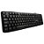 Teclado Slim USB, Design Ergonômico e Confortável, Modelo 4001-01, GigaTech, Preto - Imagem 2