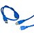 Cabo USB AM/BM 3.0 1,5M Micro-Para Uso Em HD Externo, Portátil e Case de HD e SSD - Imagem 4