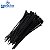 Abracadeira Nylon 3x100mm Co100 Preta - Imagem 1
