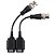 Par Balun Passivo Intelbras VB 501P G2, Transmissão de Vídeo HD, Até 400 Metros, Cat5/ Cat6 - Imagem 1