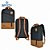Mochila Para Notebook 15.6" Sahara MC-03BK Preta C3T - Imagem 4