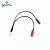 Cabo Adaptador P3 (p2 Combo) Para Fone E Microfone - Xtrad XT- 3M4G - Imagem 2