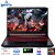Notebook Gamer Acer Nitro 5 AMD R7-3750H, 8GB, 1TB, SSD 128GB, GeForce GTX 1650 4GB, Endless OS, 15.6´, Preto/Vermelho - Imagem 1