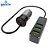 Carreg Veic C/4 Usb Qc3.0 3,4a Ucv-q430bk C3t - Imagem 4