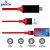 Cabo Hdmi Para Celular Hdtv Iphone 5,5s, 6, 6s, Plus ,7, 7 Plus Ipad Para Tv - Imagem 2