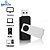 Pen Drive USB 2.0 De 16Gb Preto Kootion - Imagem 3