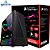Gabinete Gamer Bg-018 Preto Bluecase - Sem Fonte / Led Rgb / Usb 3.0 Frontal - Imagem 1