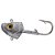 Isca Artificial Shad Para Garoupa 21cm Laranja C/Cabeça - Imagem 3